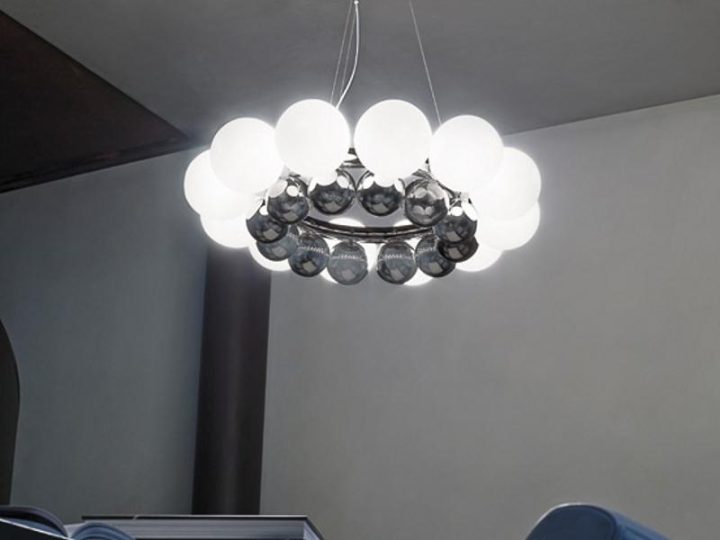 24 Pearls Sp Pendant Lamp, Vistosi