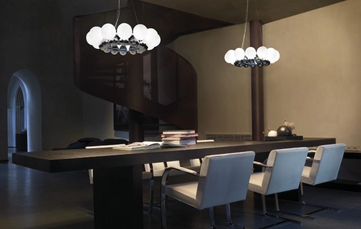 24 Pearls Sp Pendant Lamp, Vistosi