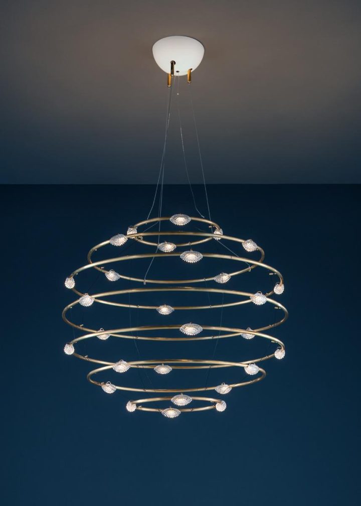 28 Petits Bijoux Pendant Lamp, Catellani & Smith