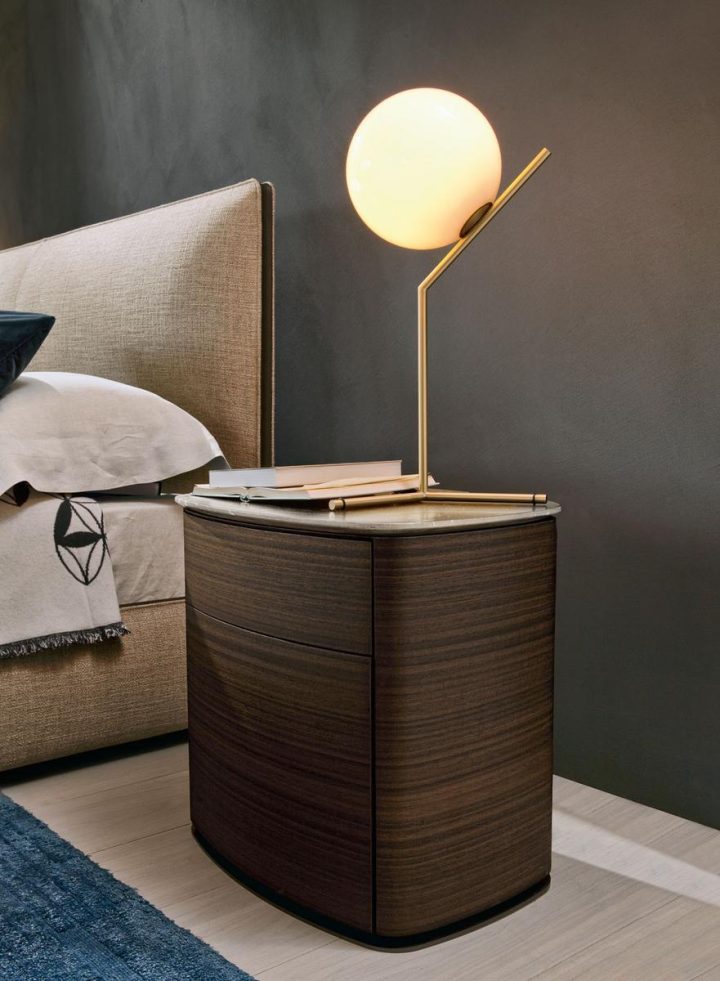 4040 Bedside Table, Molteni