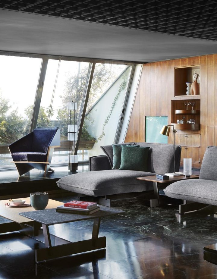 550 Beam Sofa System Sofa, Cassina