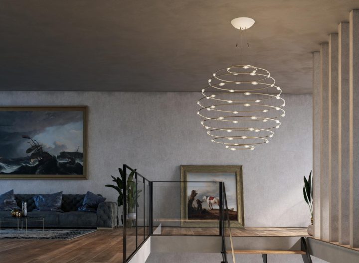 56 Petits Bijoux Pendant Lamp, Catellani & Smith