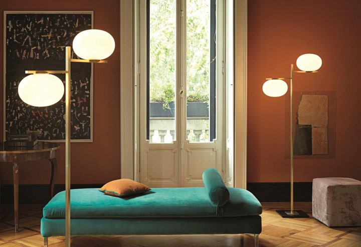 Alba 383 Floor Lamp, Oluce