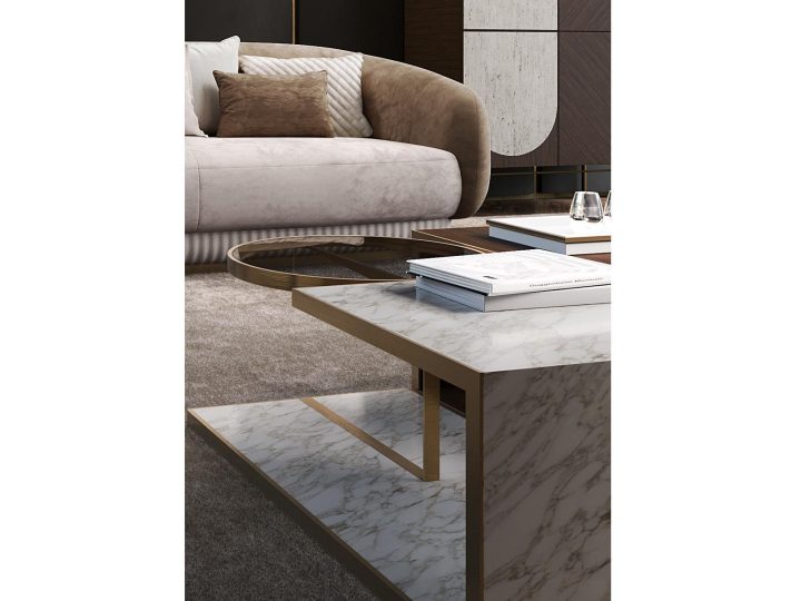 Alfred M Coffee Table, Carpanese Home