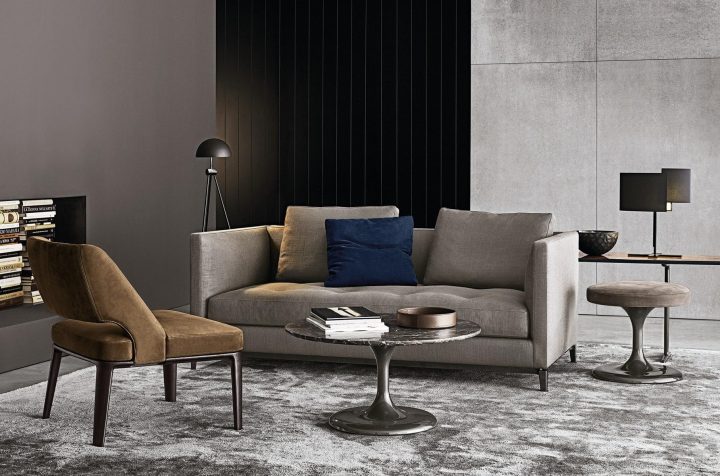 Andersen Slim 90/andersen Slim 90 Quilt Sofa, Minotti