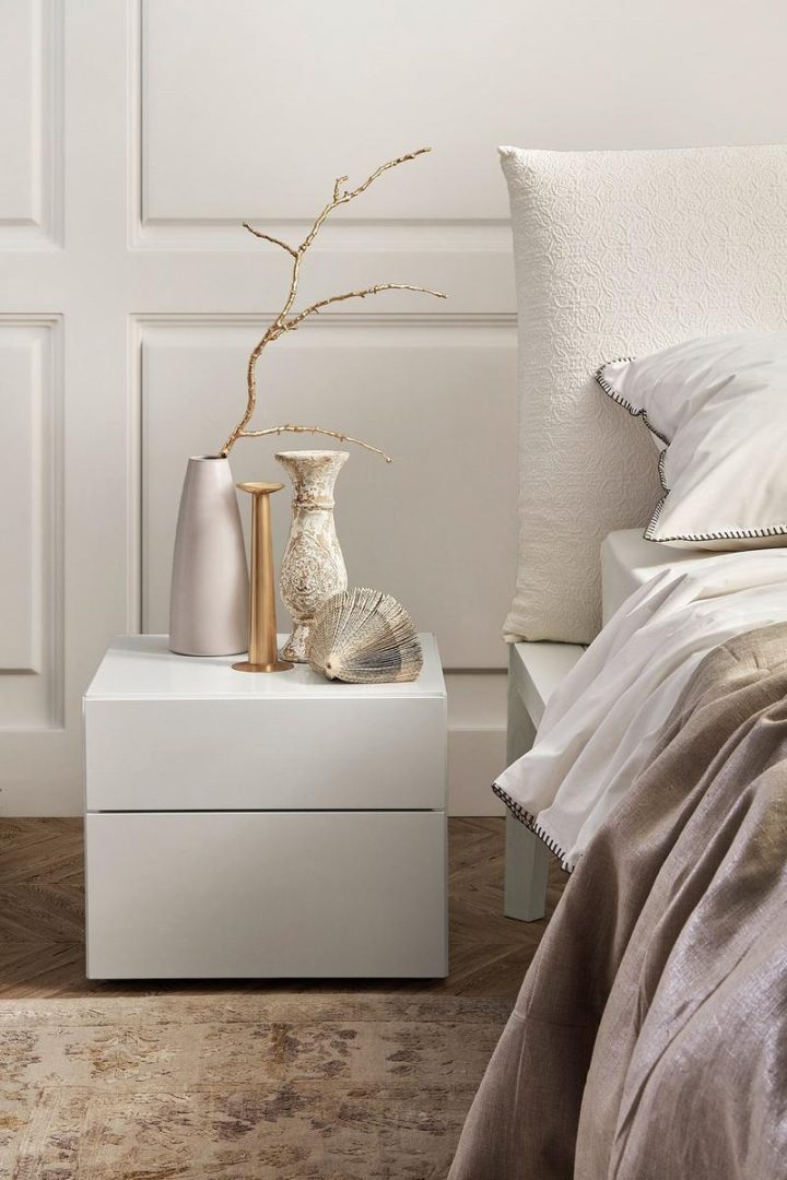 Andrea Bedside Table, Olivieri