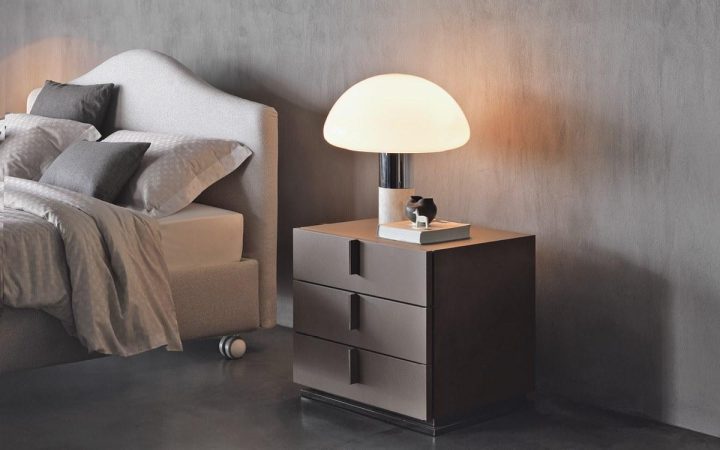 Ari Bedside Table, Flou