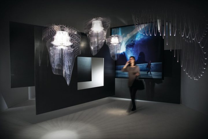 Aria Transparent Pendant Lamp, Slamp