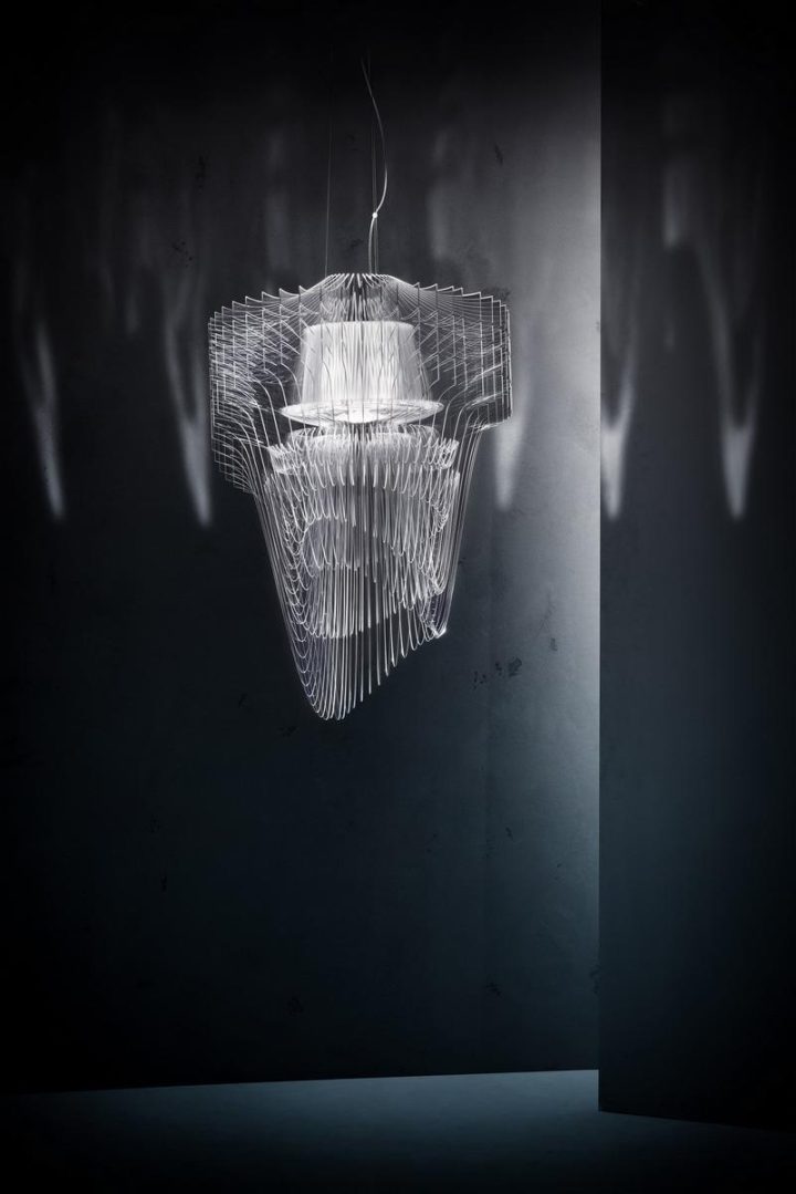 Aria Transparent Pendant Lamp, Slamp