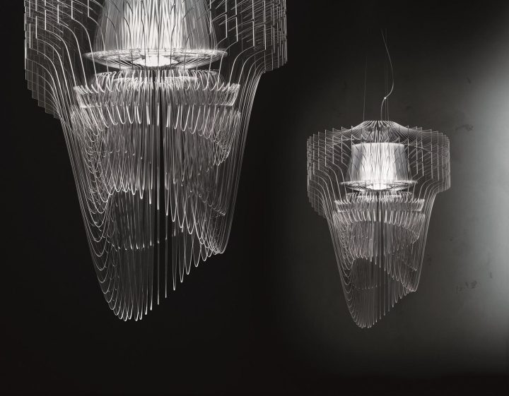 Aria Transparent Pendant Lamp, Slamp