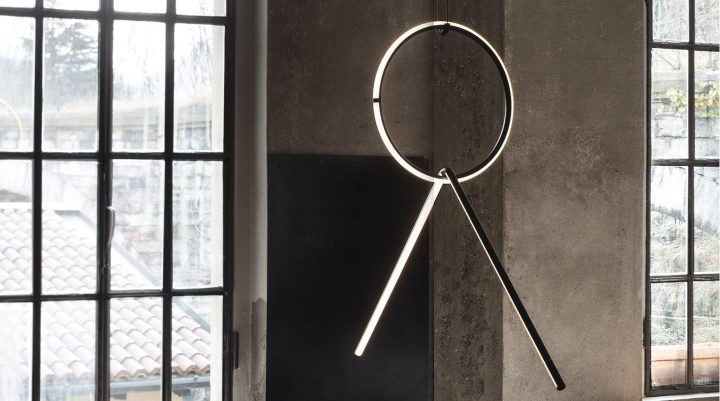 Arrangements Broken Line Pendant Lamp, Flos