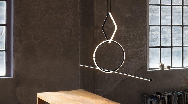 Arrangements Square Pendant Lamp, Flos