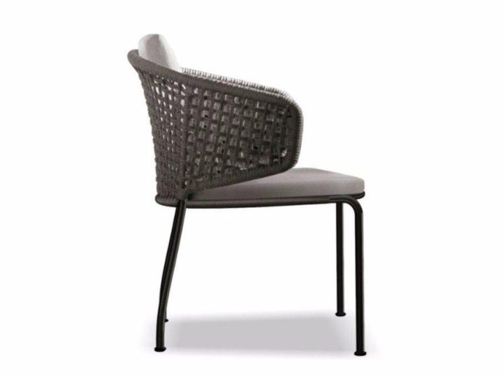 Aston Cord Outdoor Chair Garden Chair, Minotti