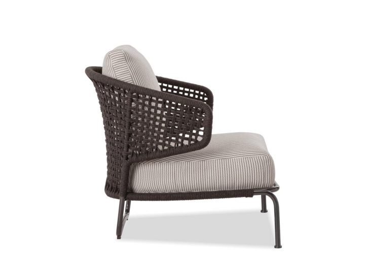 Aston Cord Outdoor Garden Armchair, Minotti