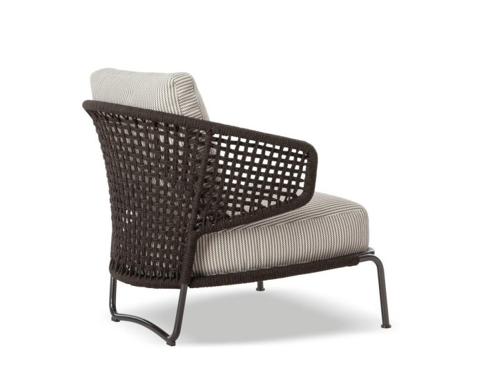 Aston Cord Outdoor Garden Armchair, Minotti