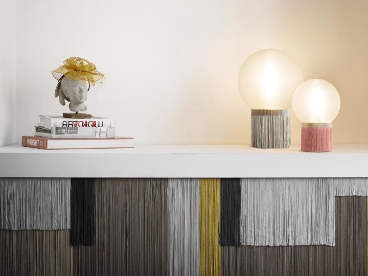 Atmosfera Fringe Table Lamp, Slamp