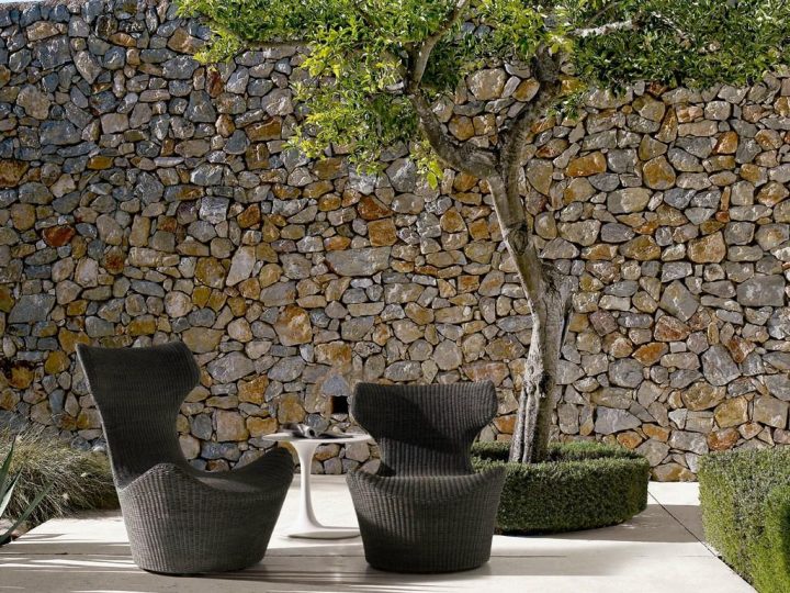 Awa Outdoor Garden Side Table, B&B Italia