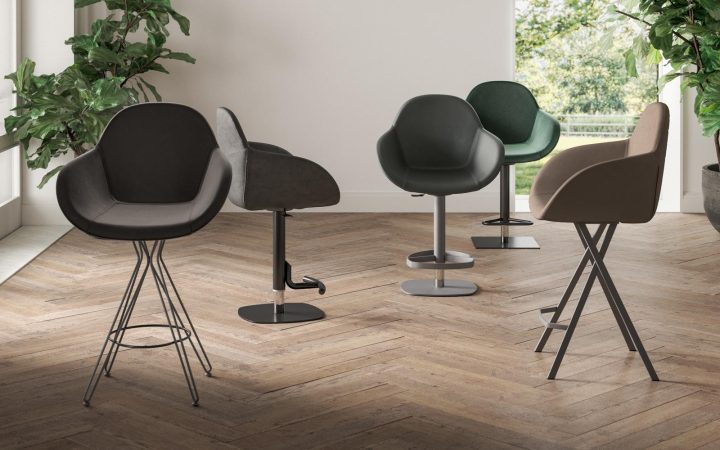 Baldo Bar Chair, Ozzio Italia