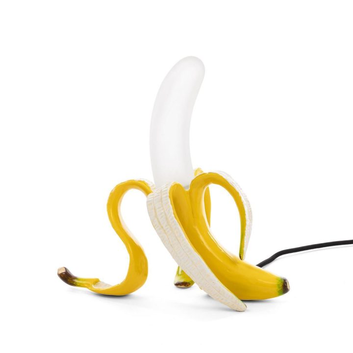 Banana Lamp Yellow Louie Table Lamp, Seletti