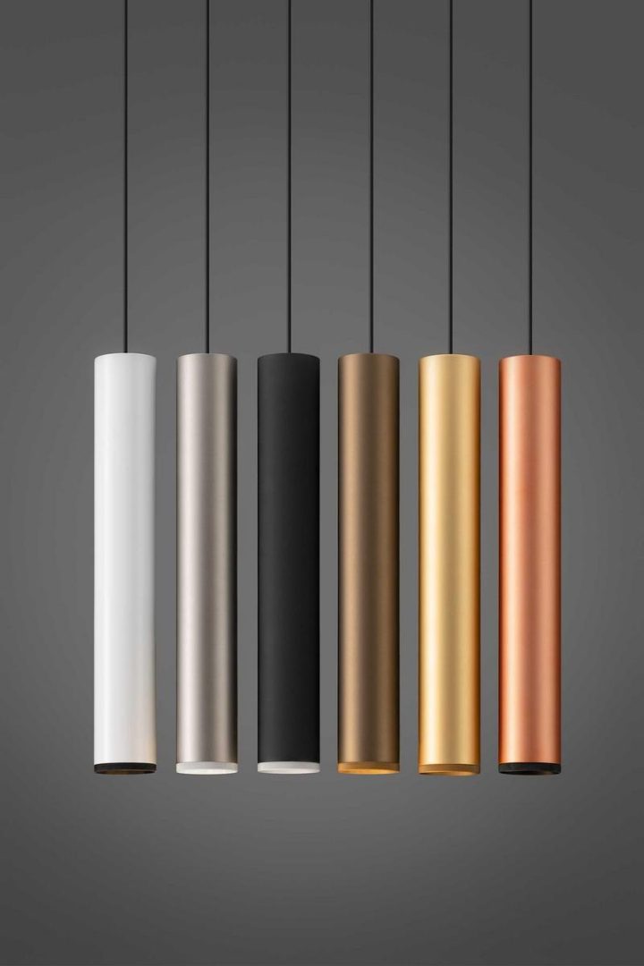 Beam Stick Metal Pendant Lamp, Olev