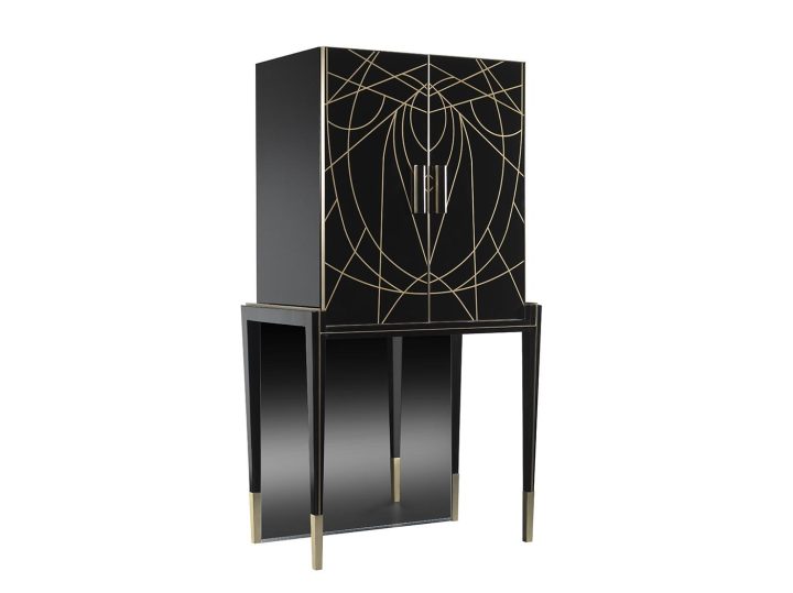 Belle Epoque Bar Cabinet, Reflex