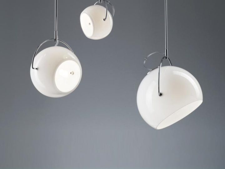 Beluga White Pendant Lamp, Fabbian