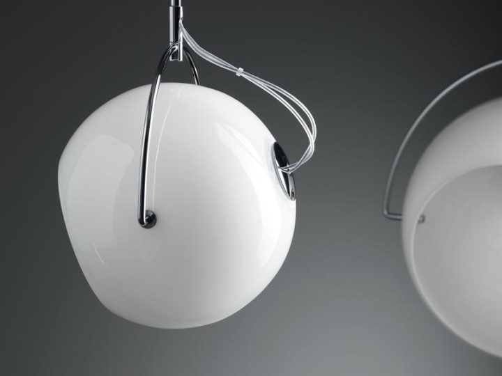 Beluga White Pendant Lamp, Fabbian