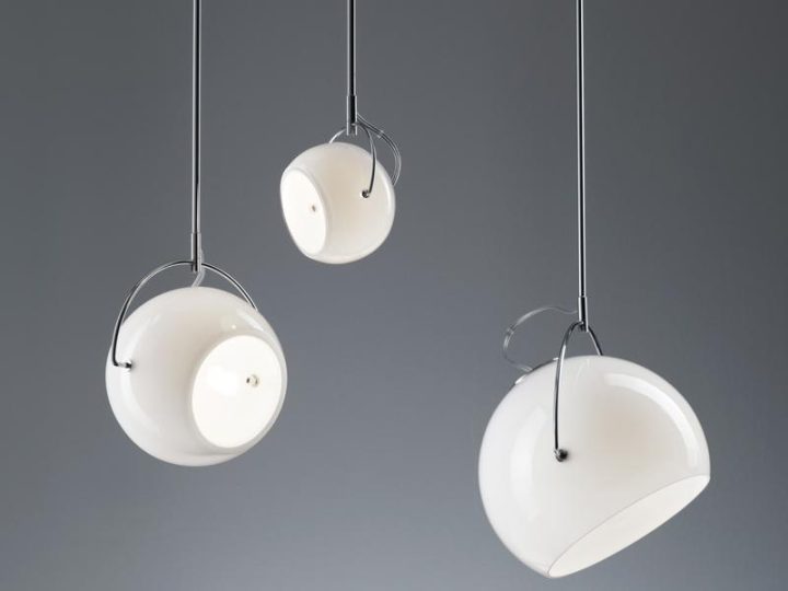 Beluga White Pendant Lamp, Fabbian