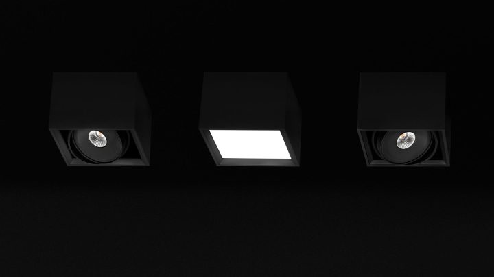 Block Ceiling Lamp, Arkoslight