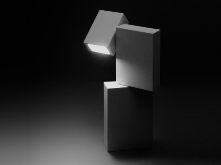 Boxes Bollard Light, Vibia