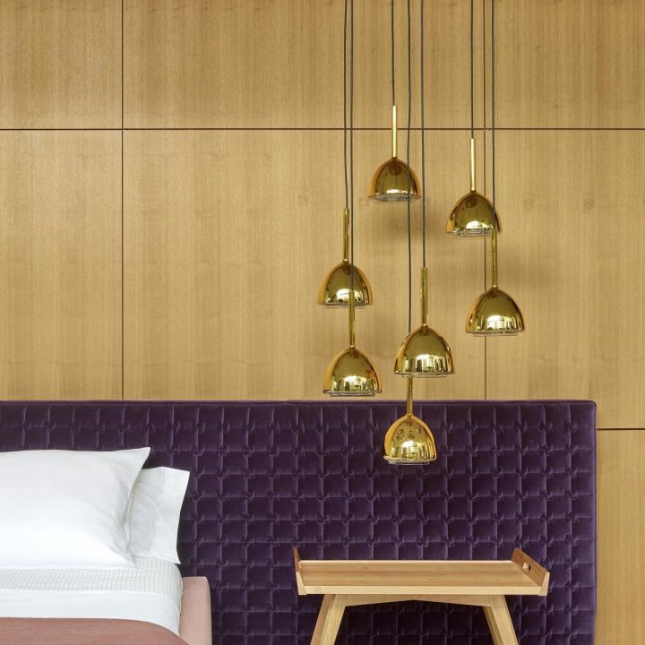 Brass Bell Pendant Lamp, Ligne Roset