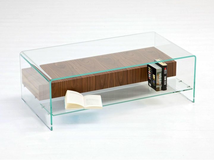 Bridge With Drawer And Shelf Coffee Table, Sovet