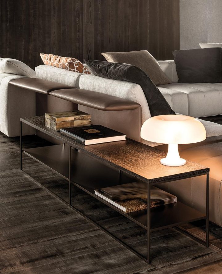 Calder Bronze Side Tables Coffee Table, Minotti