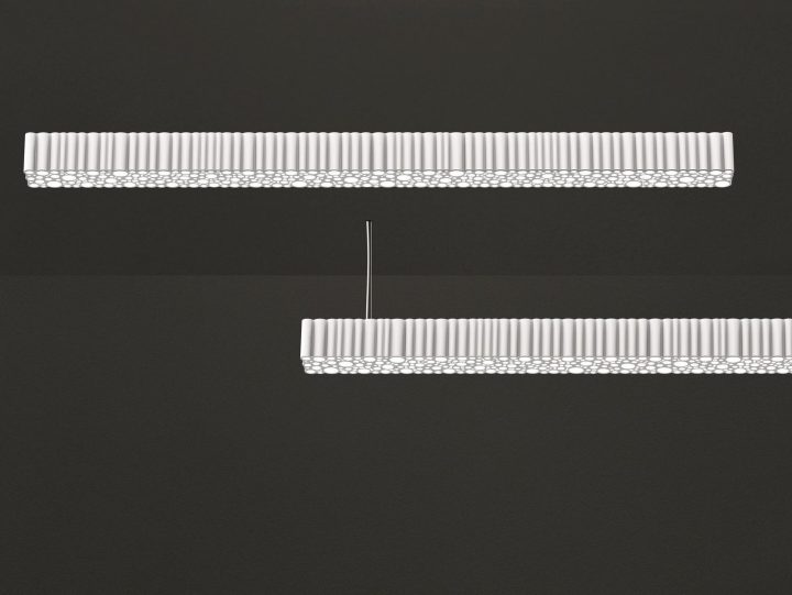 Calipso Linear Stand Alone Pendant Lamp, Artemide