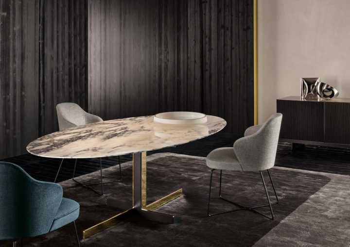 Catlin Dining Table Table, Minotti