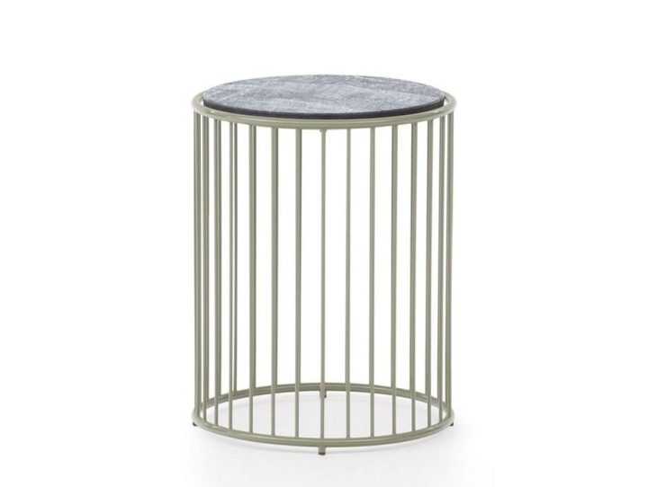 Caulfield Outdoor Garden Side Table, Minotti