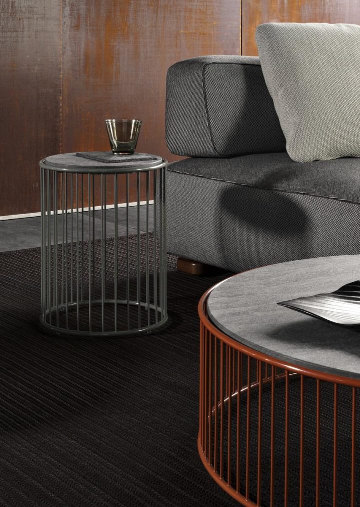 Caulfield Outdoor Garden Side Table, Minotti