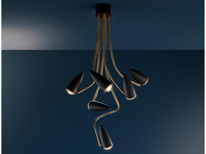 Cicloitalia Flex C6 Pendant Lamp, Catellani & Smith