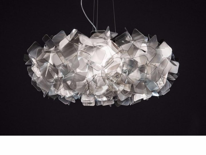 Clizia Fumé Large Pendant Lamp, Slamp