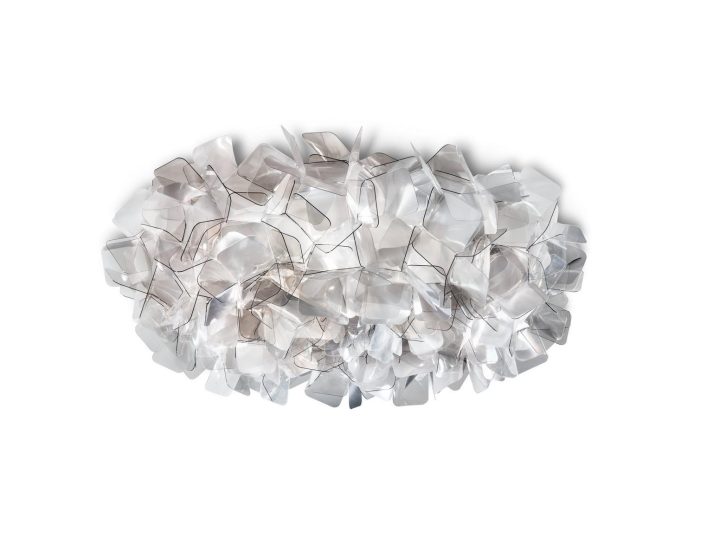 Clizia Fumè Medium Wall Lamp, Slamp