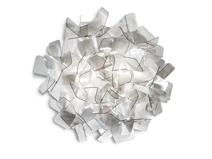 Clizia Fumè Medium Wall Lamp, Slamp