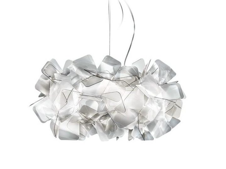 Clizia Fumé Small Pendant Lamp, Slamp