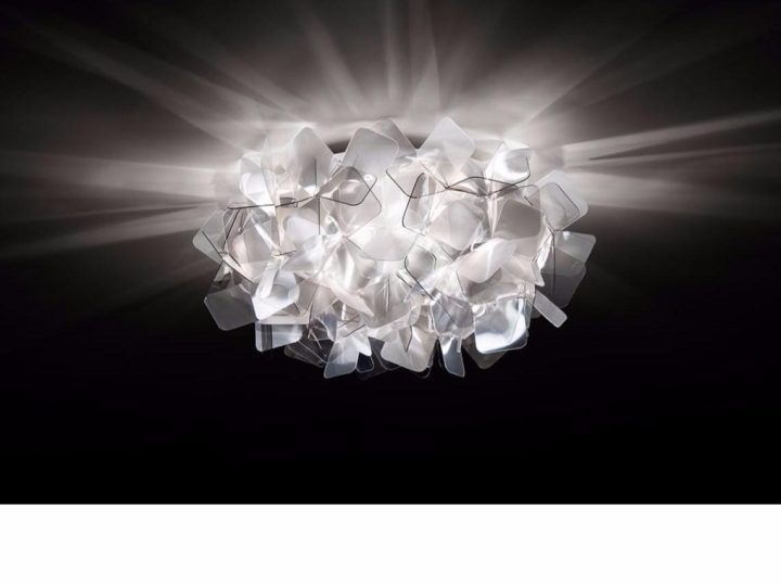 Clizia Fumè Small Wall Lamp, Slamp