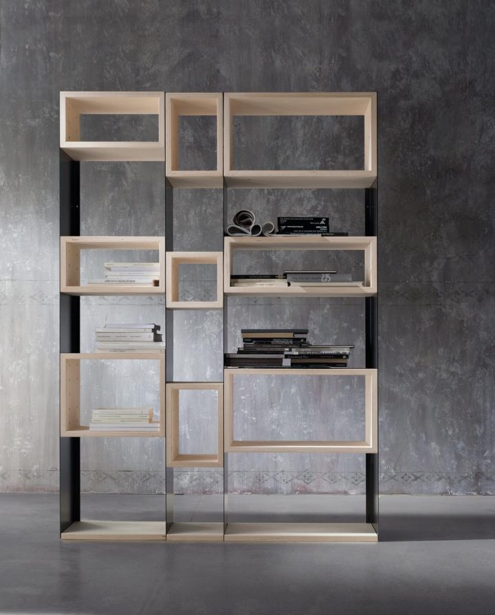 Concrete Bookcase, Zava