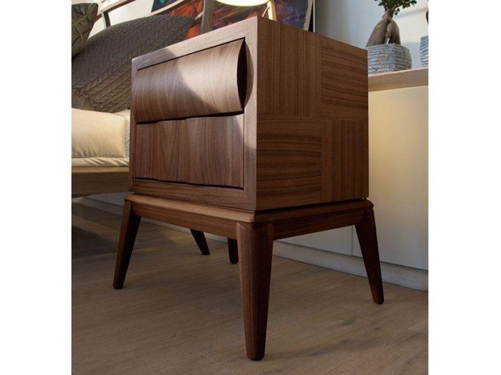 Contemporary Living Bedside Table, Volpi