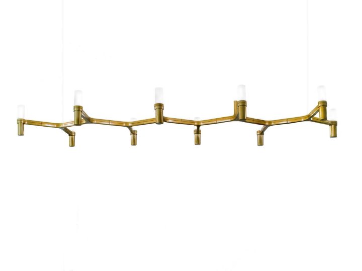 Crown Plana Linea Pendant Lamp, Nemo