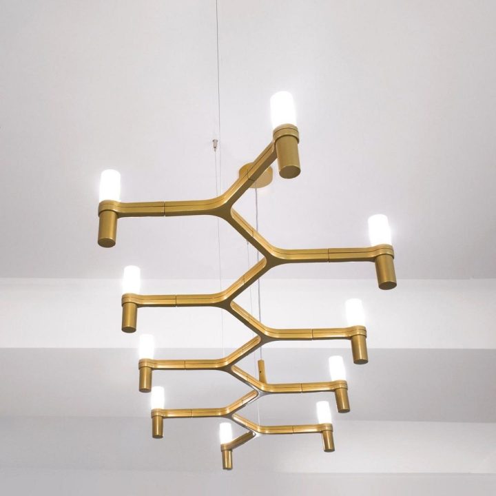 Crown Plana Linea Pendant Lamp, Nemo