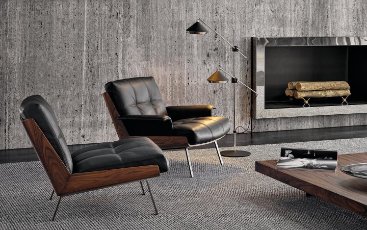 Daiki Armchair, Minotti