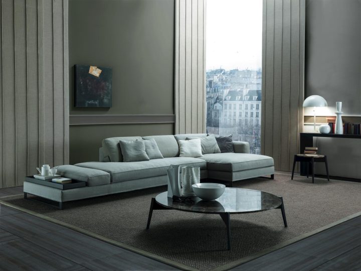 Davis Flat Sofa, Frigerio