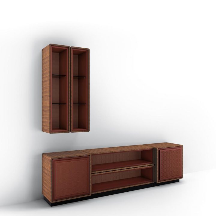 Dedalo Tv Furniture, Bruno Zampa